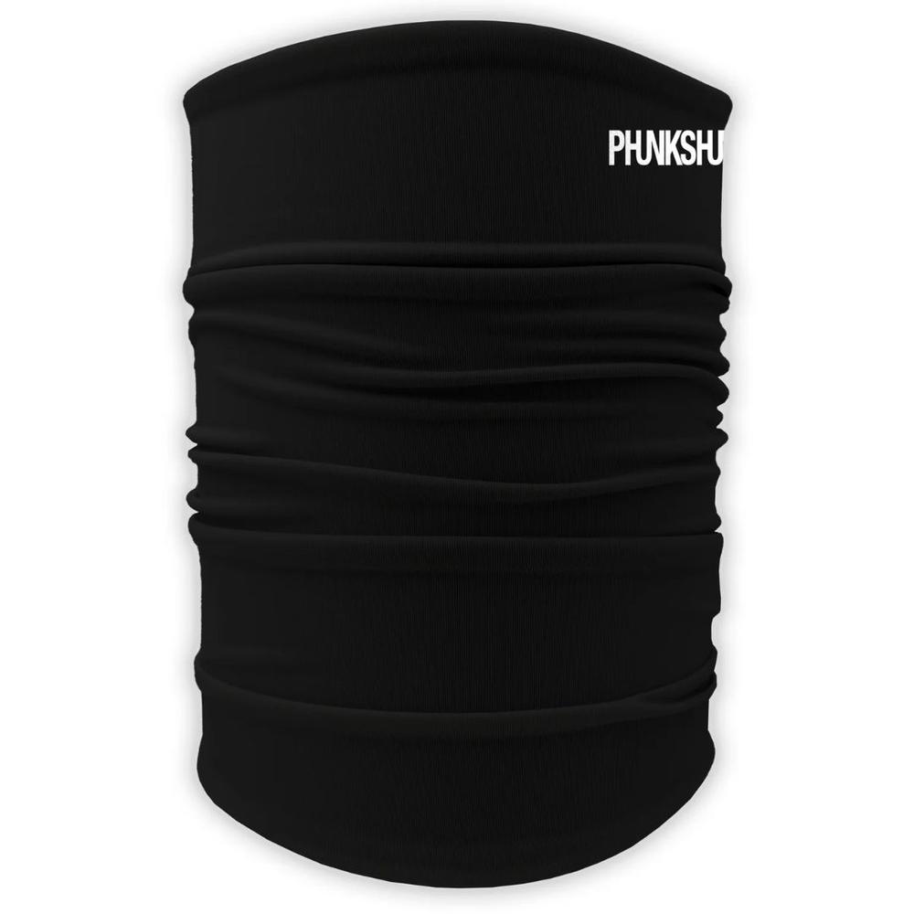  Phunkshun Double Tube Neck Gaiter - Black