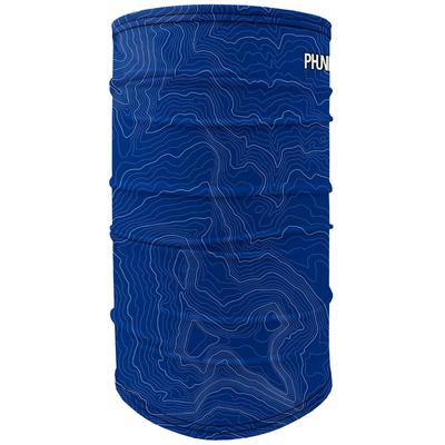 Phunkshun Single Tube Neck Gaiter - Blue Topo