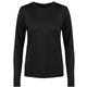 Polarmax Women's Active Stretch Crewneck Base Layer BLACK