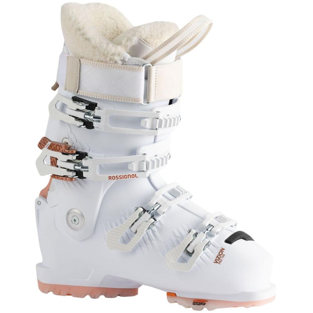 Rossignol Women's Vizion 4B Pro 100 GW Ski Boots 2026 WHITE