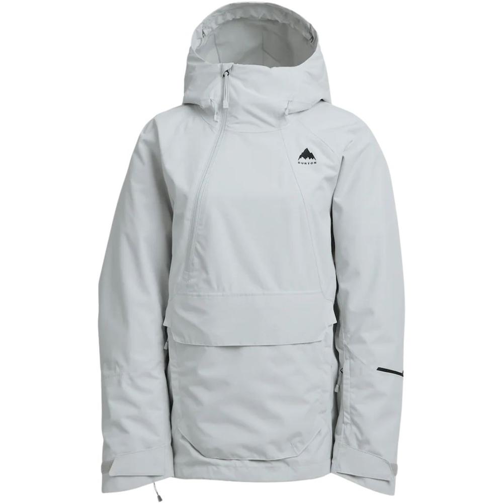 Burton Women's Reserve 2L Relaxed Anorak Jacket GRAYCLOUD
