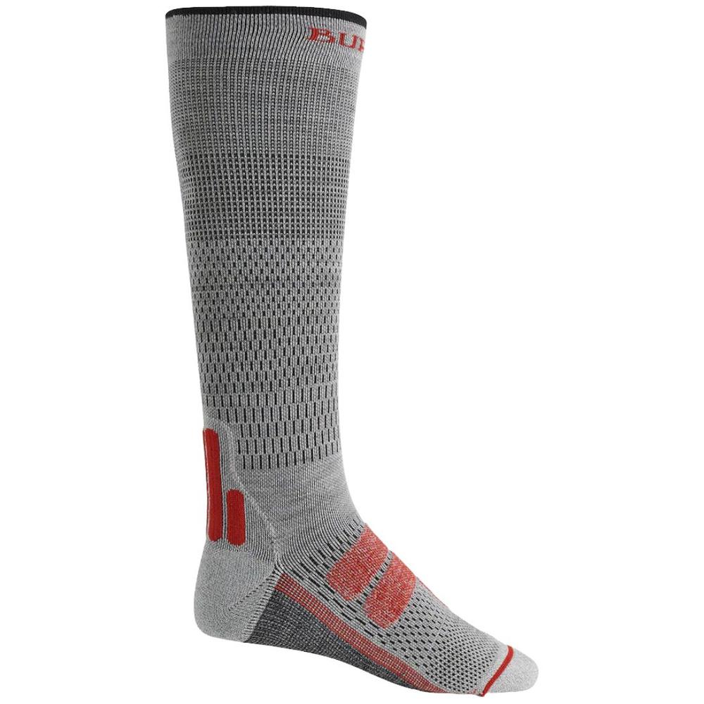 Burton Men's Performance + Ultralight Compression Socks GRAYHEATHER