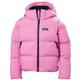 Helly Hansen Juniors' Nora Short Puffy Ski Jacket METAPINK