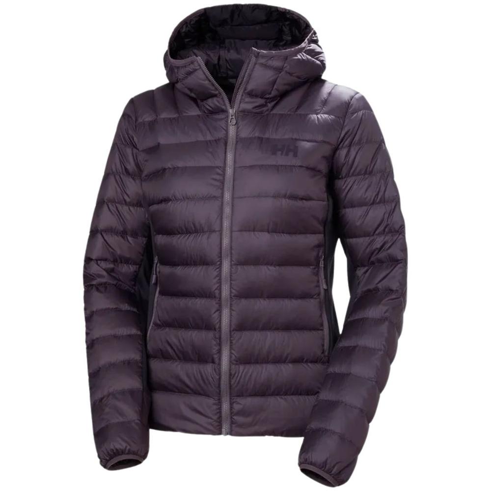 Helly Hansen Women's Verglas Down Hybrid Hooded Jacket 2.0 SMOKEDPURPLE