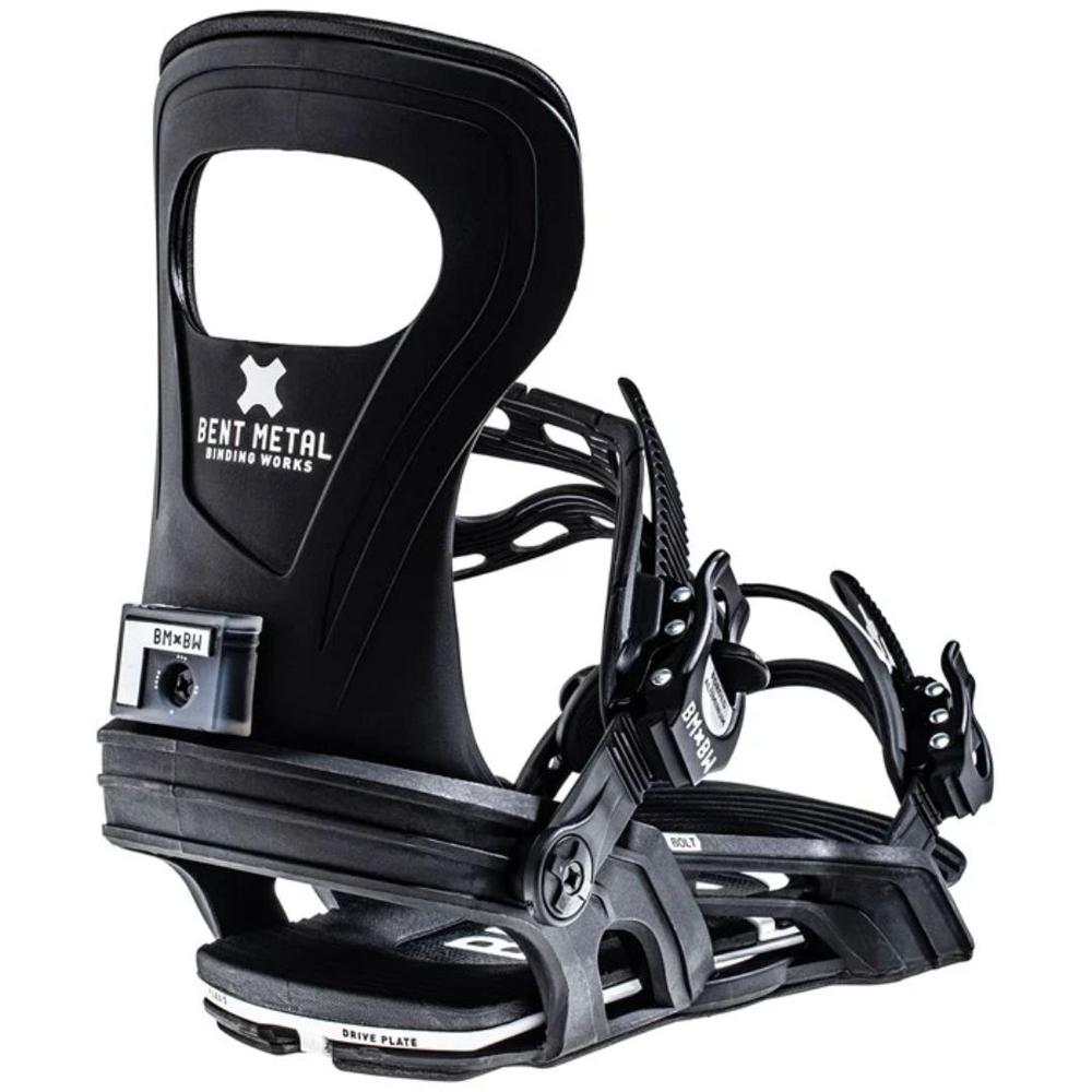 Bent Metal Bolt Snowboard Bindings 2026 BLACK