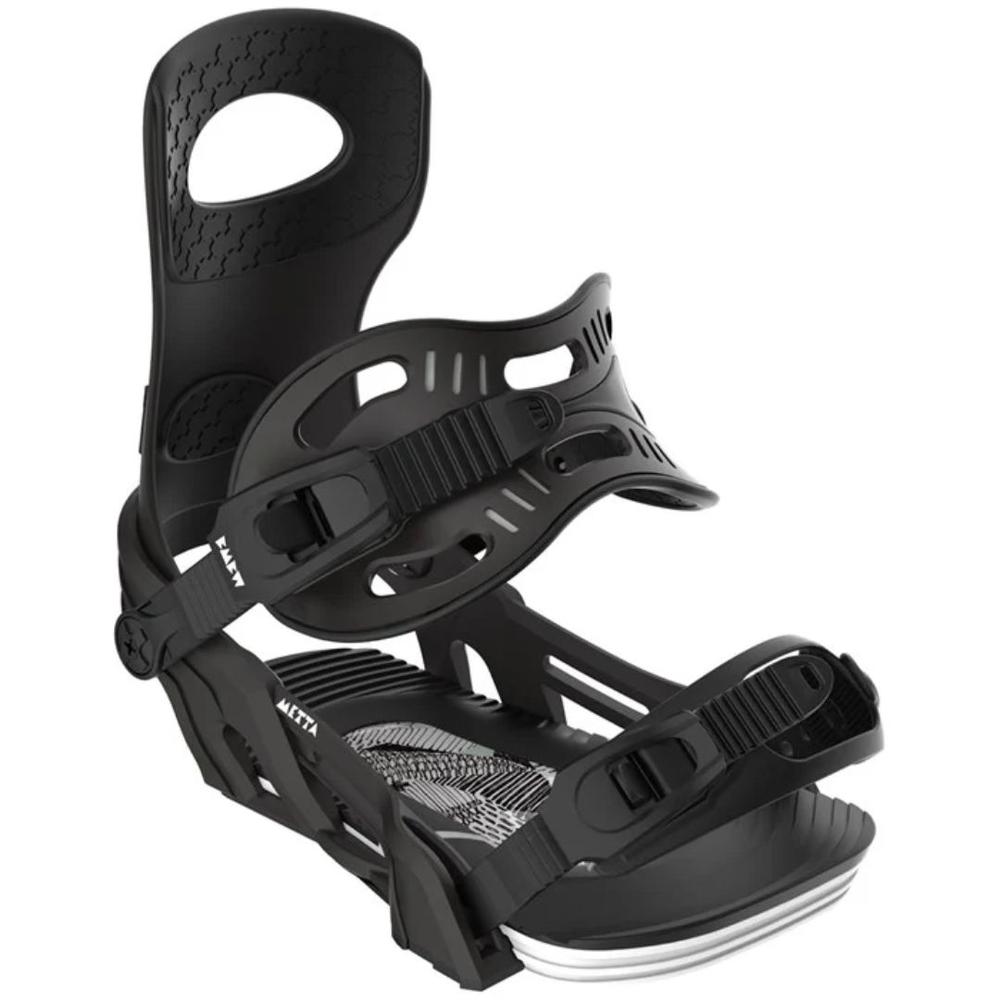 Bent Metal Women's Metta Snowboard Bindings 2026 BLACK