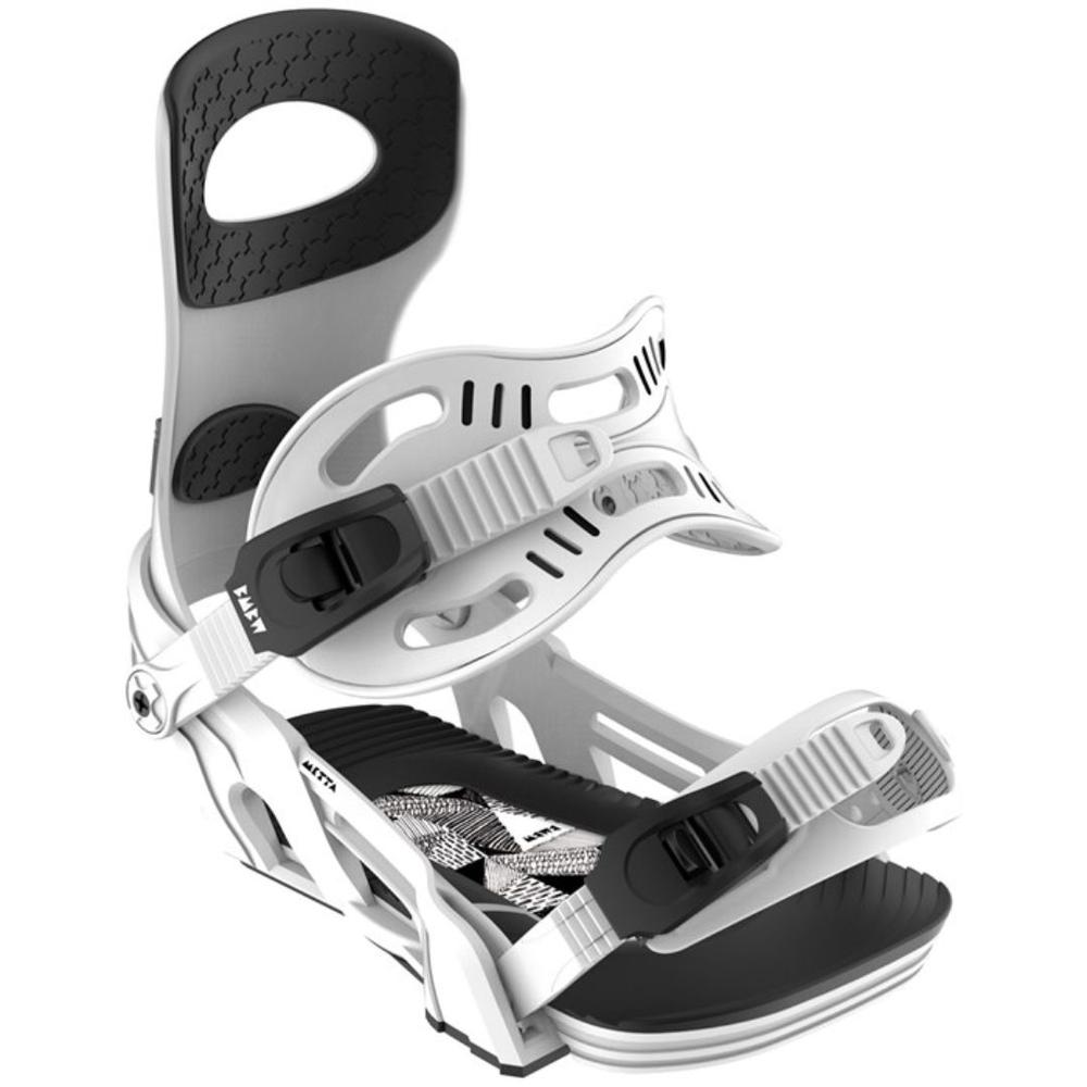 Bent Metal Women's Metta Snowboard Bindings 2026 WHITE