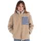 Jetty Cedar High Pile Fleece Jacket IVORY