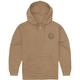 Jetty Emblem Zip Hoodie SAND