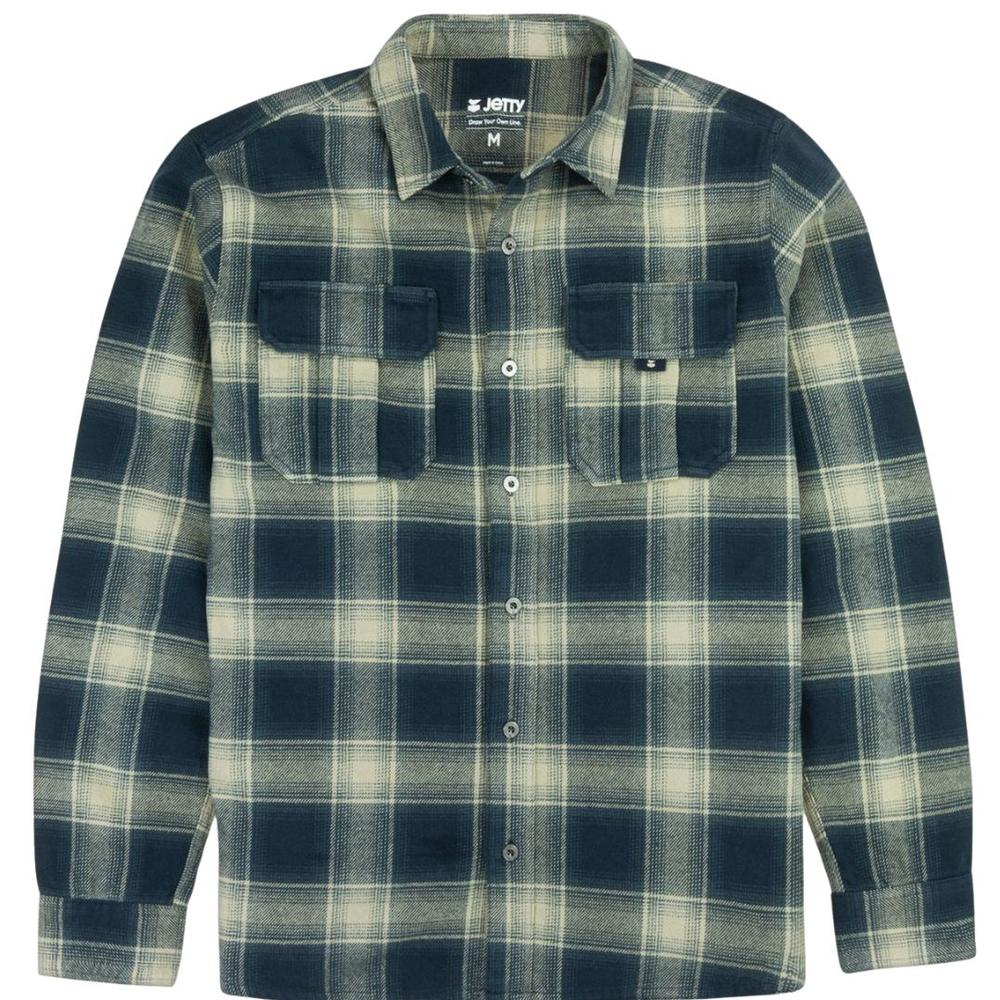 Jetty Men's Arbor Flannel STORM