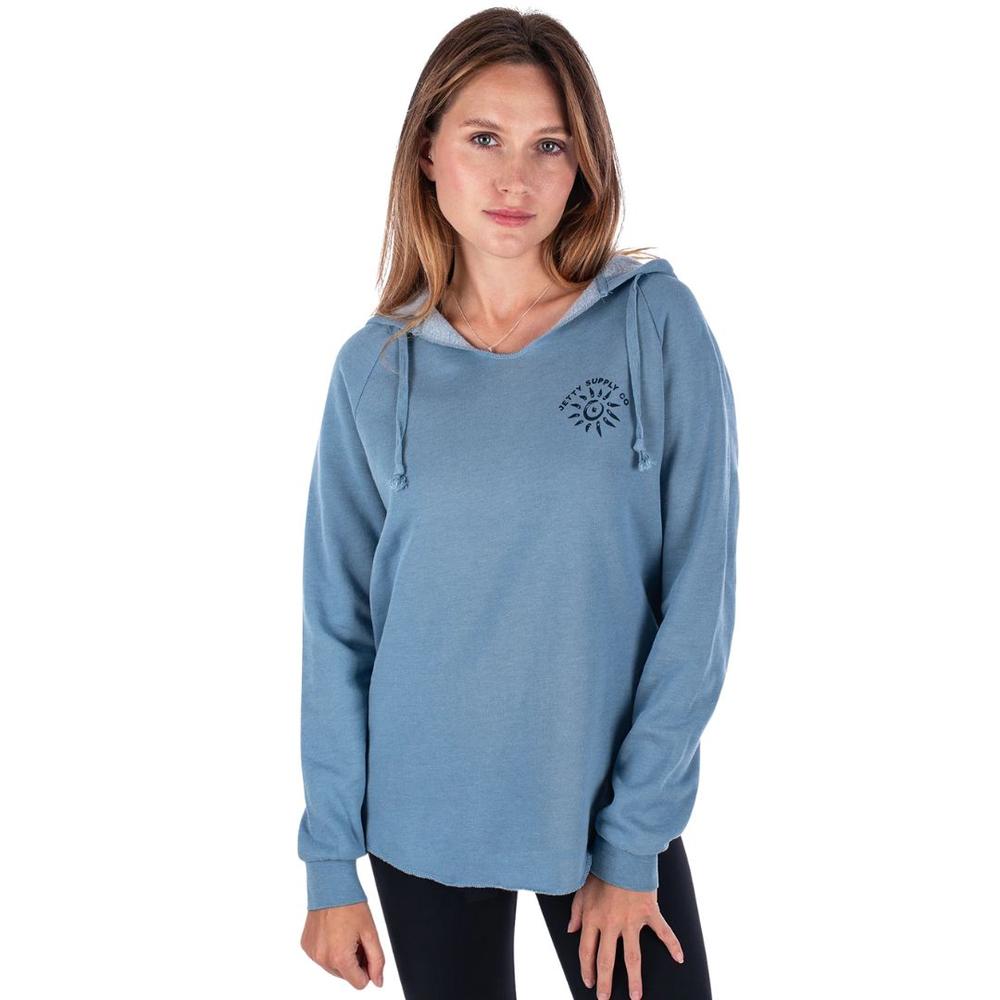 Jetty Women's Sunsets Hoodie BLUE