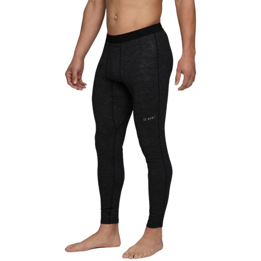 Le Bent Men's Featherweight Bottom Base Layer BLACK