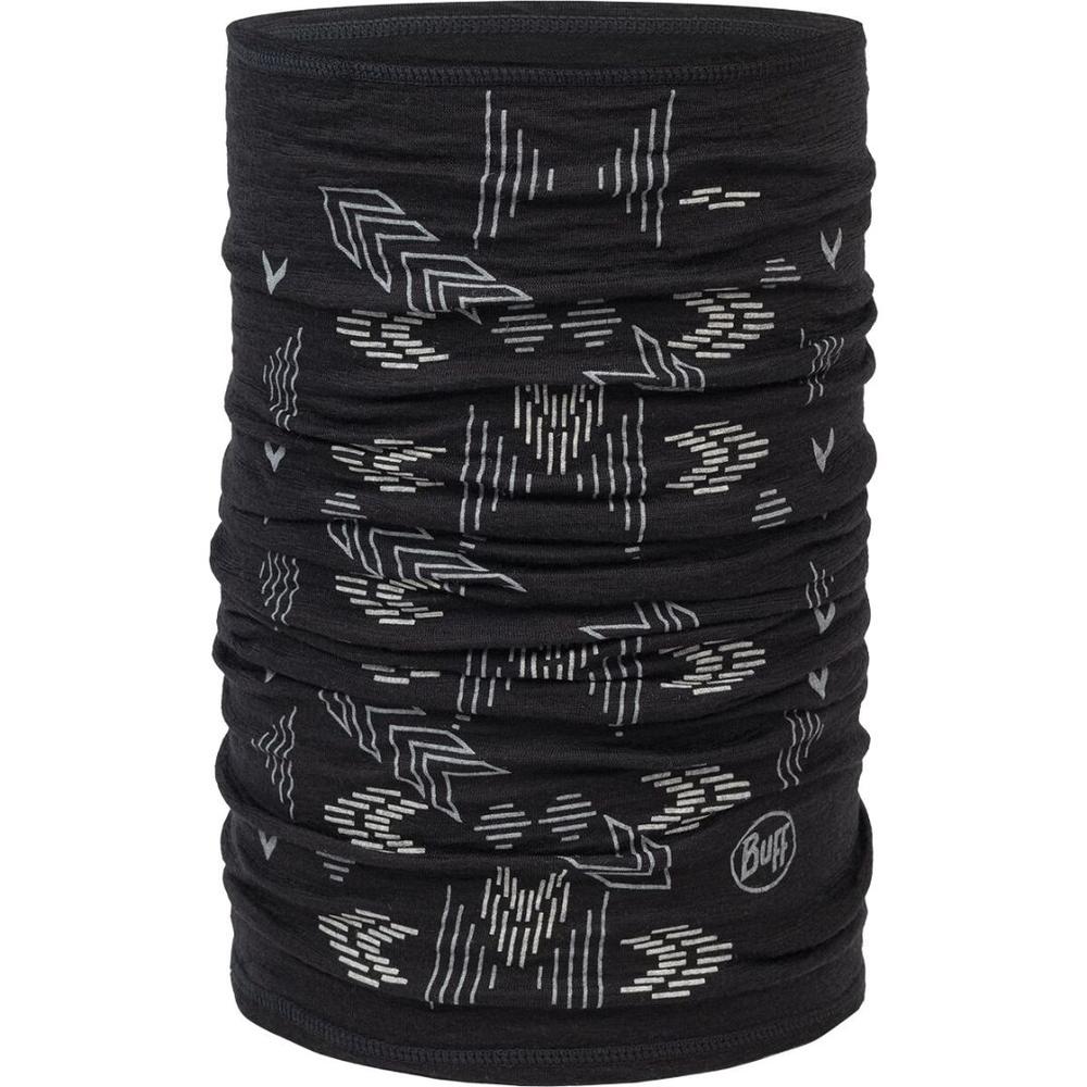 Merino Lightweight Prints Neck Gaiter - Vanyr Black BLACK