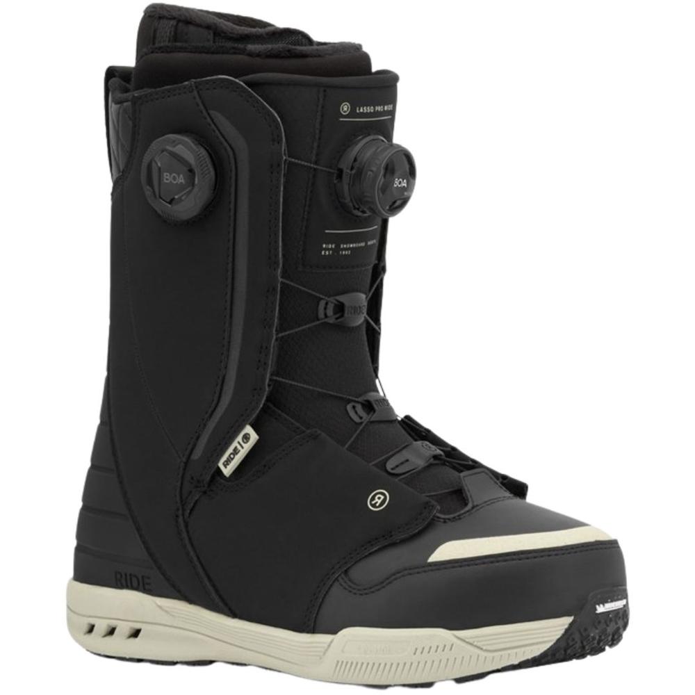 RIDE Men's Lasso Pro Wide Snowboard Boots 2026 BLACK