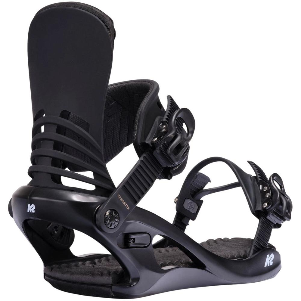 K2 Cassette Women's Snowboard Bindings 2026 BLACK
