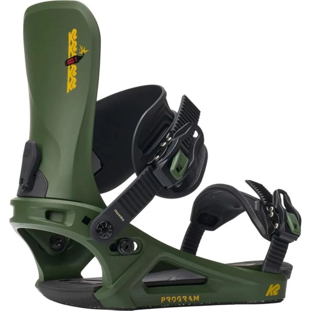 K2 Men's Program Snowboard Bindings 2026 DOPAMINE