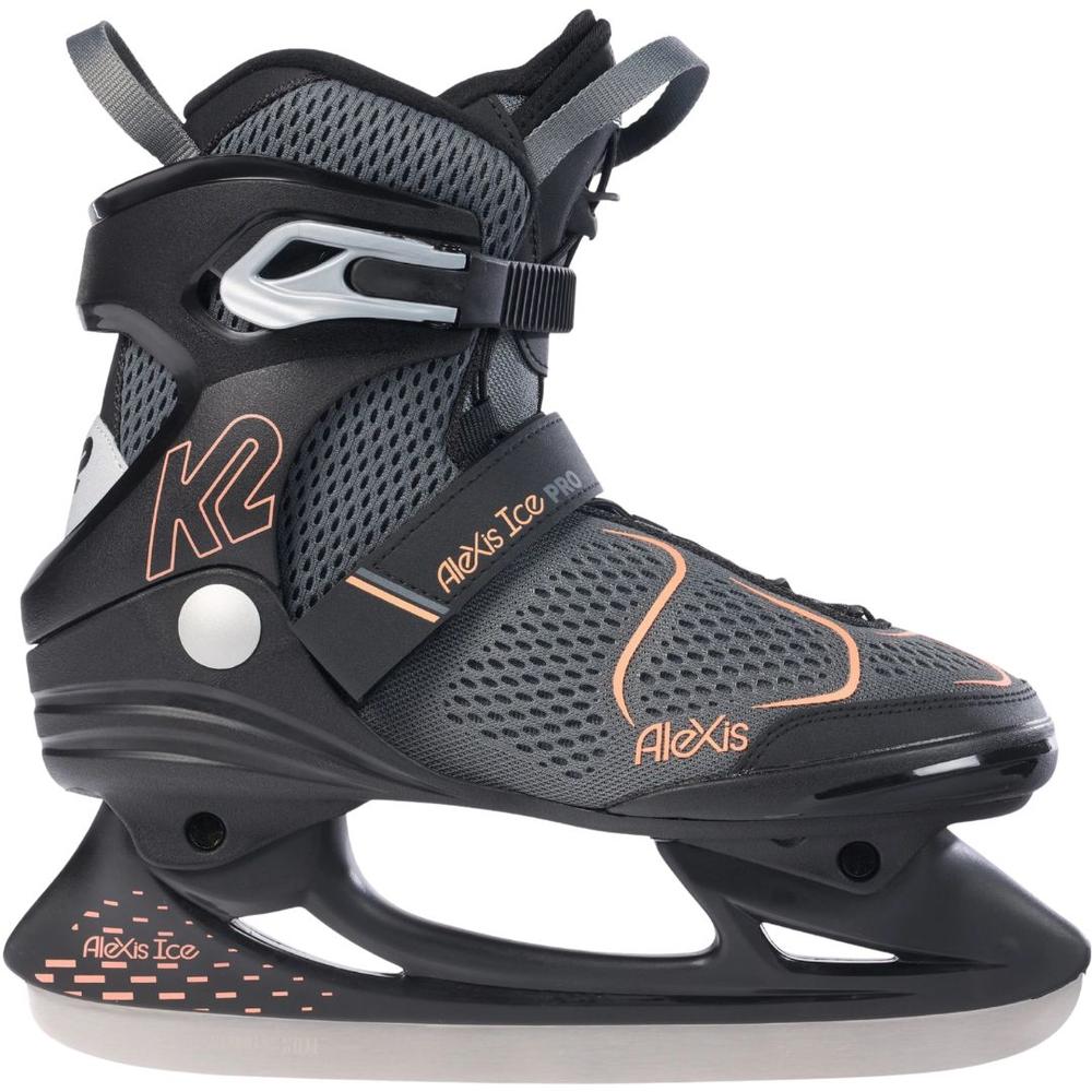 K2 Women's Alexis Ice Pro Ice Skates GRAYPINK