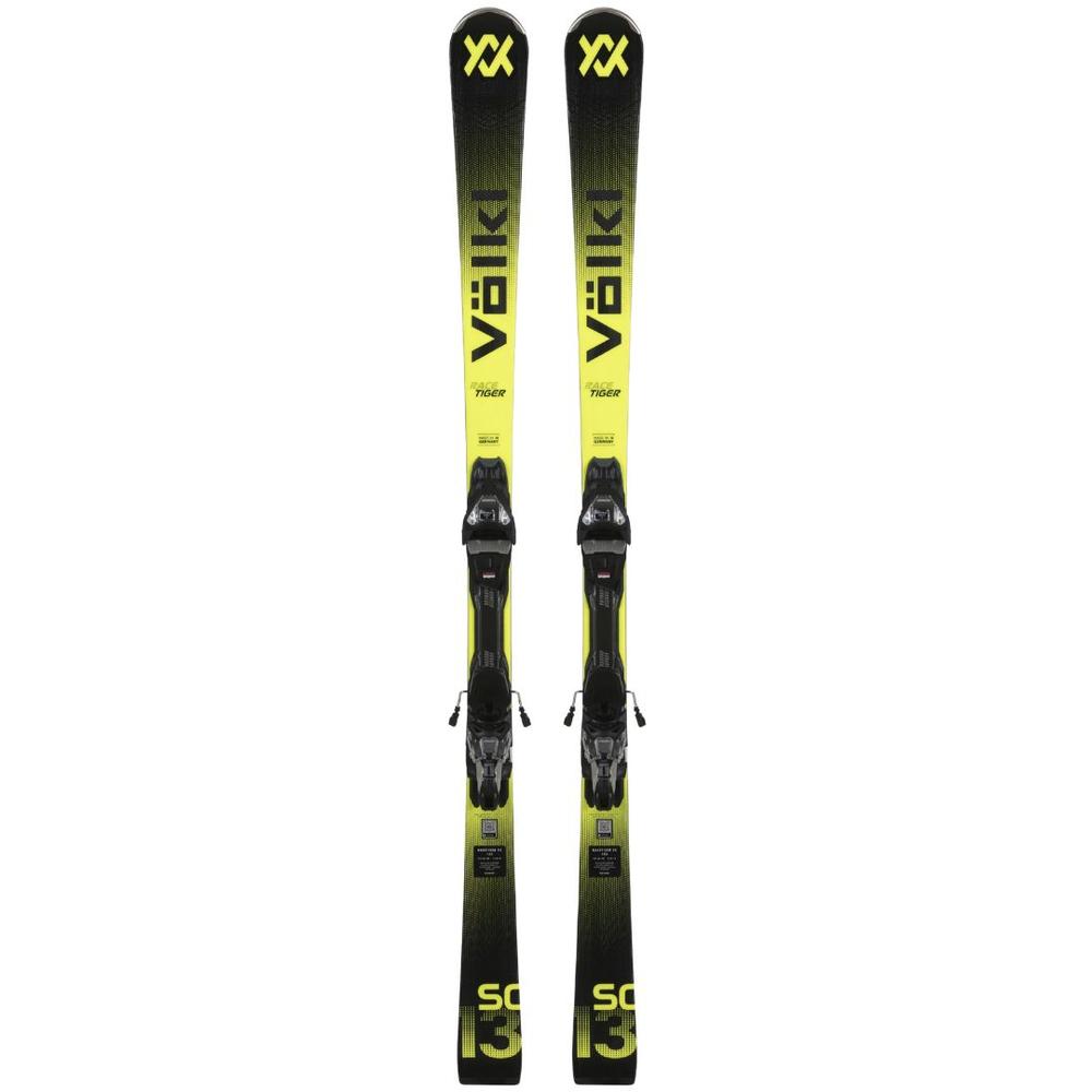 Volkl Racetiger SC Black Skis + VMotion 12 Bindings 2026 NA