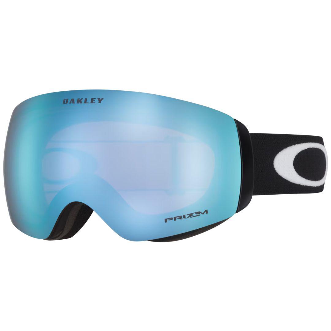 Oakley Flight Deck M Snow Goggles - Matte Black + Sapphire MATTEBLACKPRIZMSNOWSAPPHIREIRID