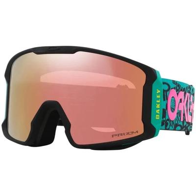 Oakley Line Miner L Snow Goggles - Logo Collage + Rose Gold