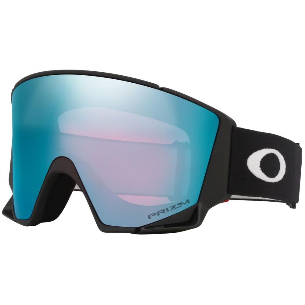 Oakley Flow Scape L Snow Goggles - Black + Snow Sapphire MATTEBLACKPRIZMSAPPHIREPRIZMICED