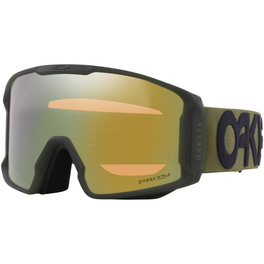 Oakley Line Miner L Snow Goggles - Dark Brush + Sage Gold MATTEB1BDARKBRUSHPRIZMSAGEGOLD
