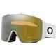 Oakley Line Miner Pro L (Low Bridge Fit) Snow Goggles - White + Sage Gold MATTEWHITEPRIZMSAPPHIREIRIDPRIZMSAGEGOL