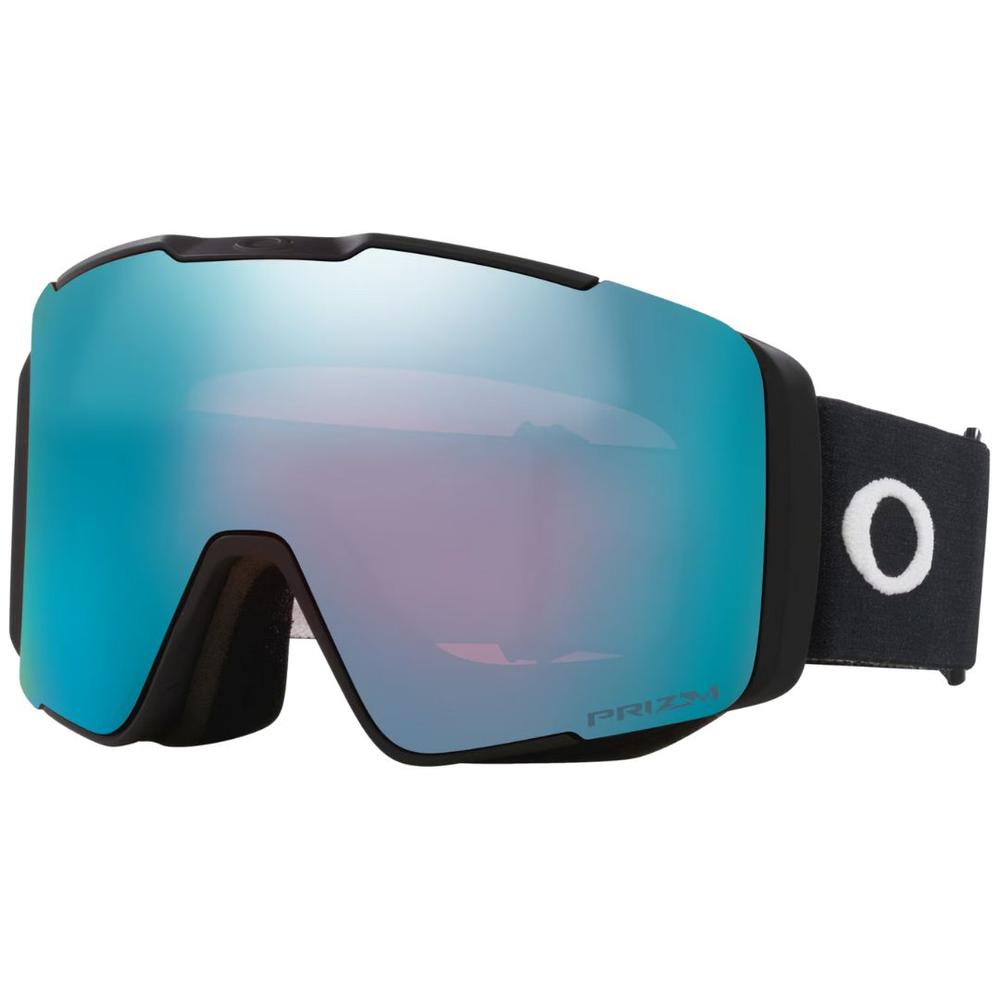Oakley Line Miner Pro M (Low Bridge Fit) Snow Goggles - Black + Snow Sapphire MATTEBLACKPRIZMSAPPHIREIRIDPRIZMICEDIRID