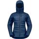 Norrona Women's Falketind Down750 Zip Hood Jacket INDIGONIGHT