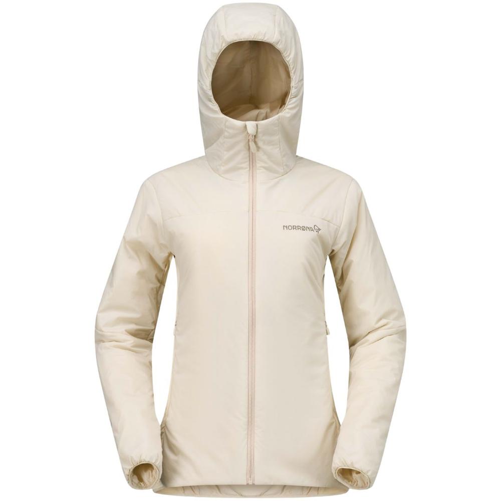 Norrona Women's Femund Thermo60 Zip Hood Jacket OATMEAL