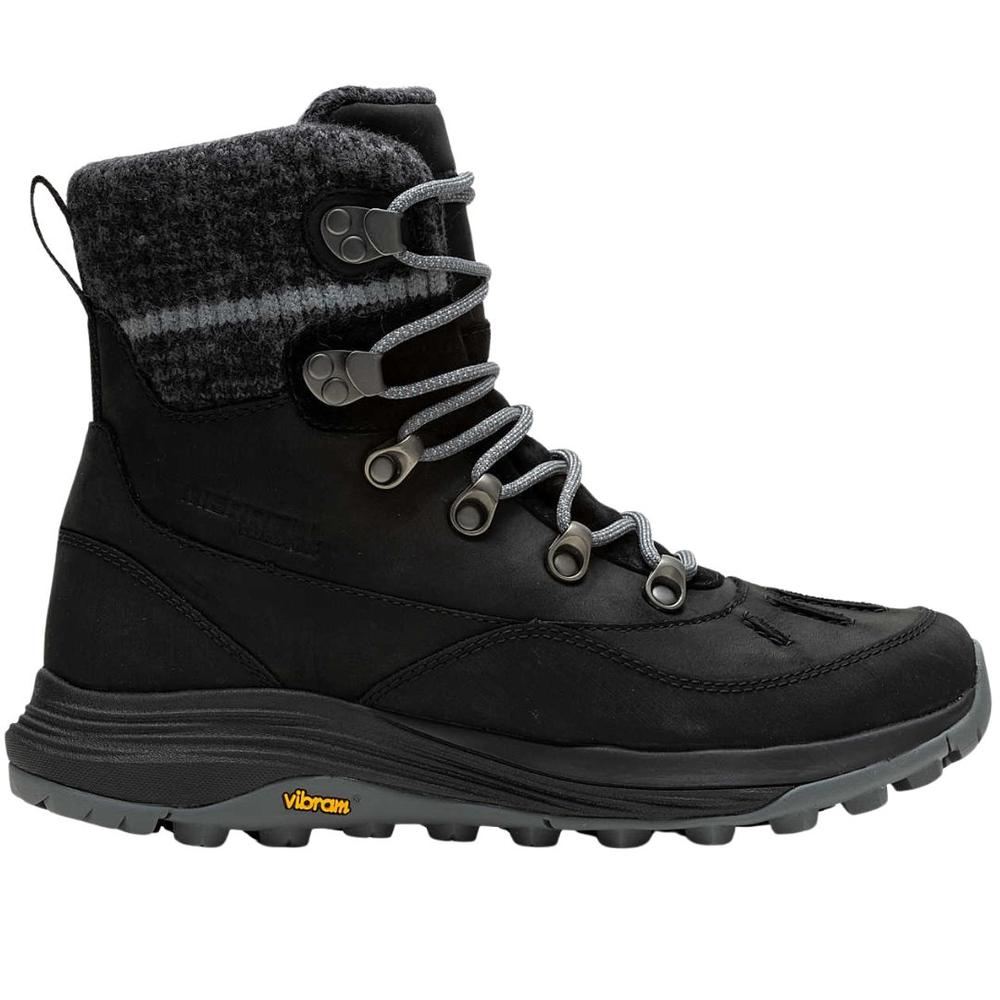 Merrell Women's Siren 4 Thermo Mid Zip Waterproof Boots BLACK