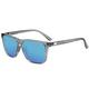 Knockaround Clear Grey/Aqua Fast Lanes Sport Sunglasses NA