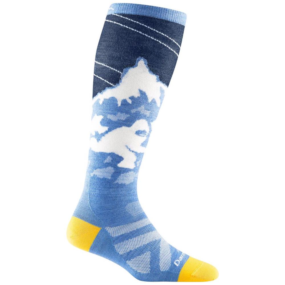 Darn Tough Women's Yeti Over-the-Calf Lightweight Snow Socks MIDNIGHT