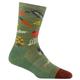 Darn Tough Women's Farmer's Market Crew Lightweight Socks WILLOW
