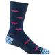 Darn Tough Men's Truffle Hog Crew Lightweight Socks MIDNIGHT