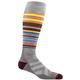 Darn Tough Men's Snowpack Over-the-Calf Midweight Snow Socks GRAY