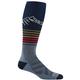 Darn Tough Men's Steep Lines Lightweight Snow Socks ECLIPSE