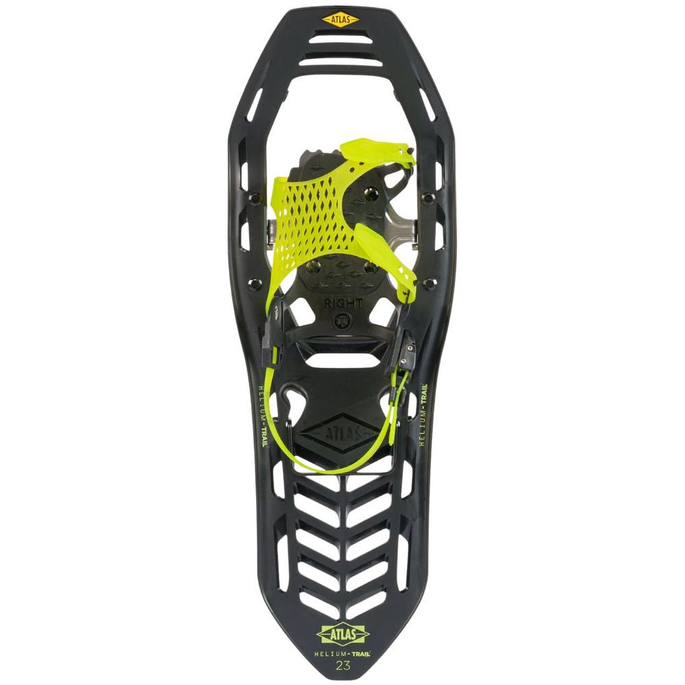 Atlas Unisex Helium-TRAIL Snowshoes BLACK