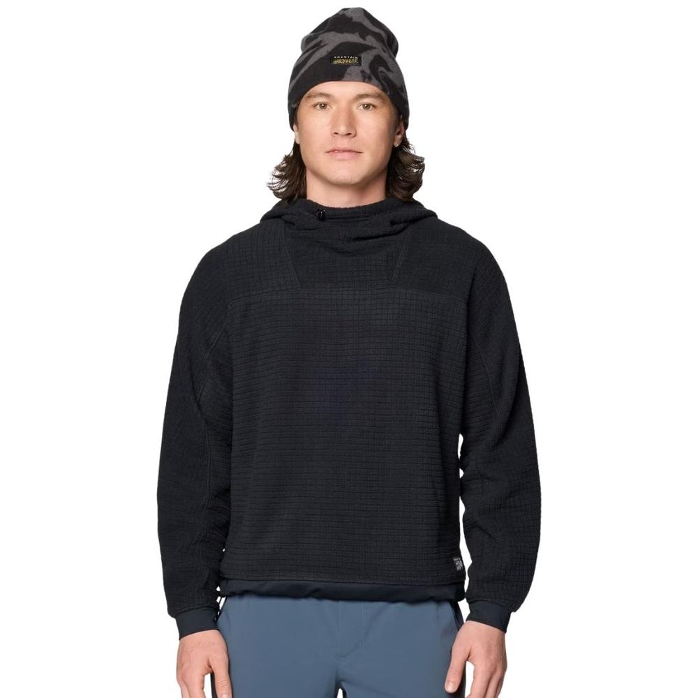 Mountain Hardware Men's Summit Grid Big Grid Hoody BLACK