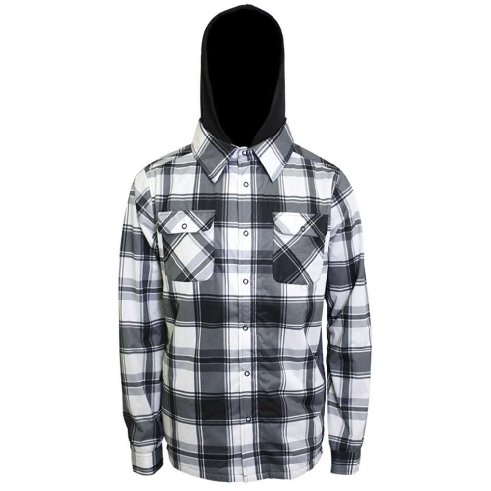 Turbine Women's Uptown Flannel Jacket GRAY