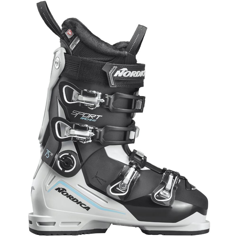 Nordica Women's Sportmachine 3 75 Ski Boots 2026 BLACK/GREY/BLUE
