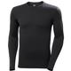 Helly Hansen Men's LIFA Merino Midweight Crew Base Layer BLACK