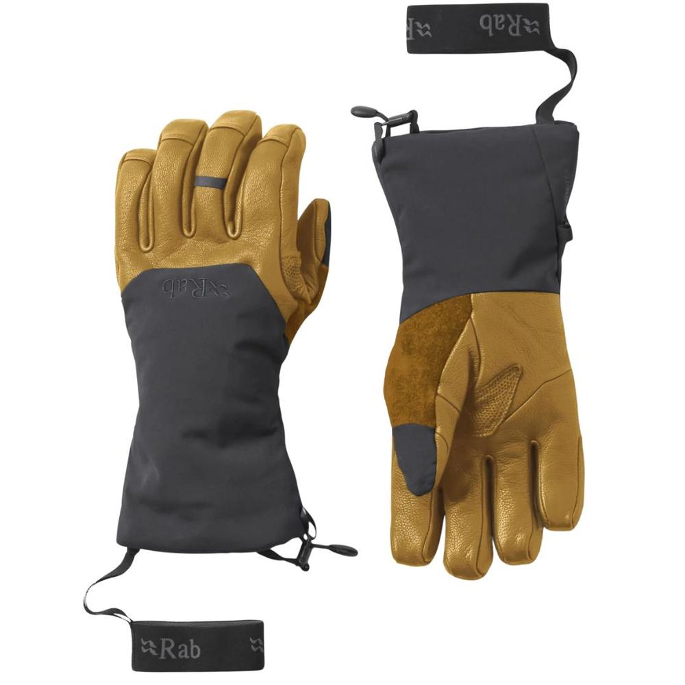 Rab Guide GORE-TEX Gauntlets BLACK/TAN