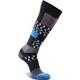 Fox River Women's Peakheat Liftie Lightweight Snow Socks BLACK/BLUE