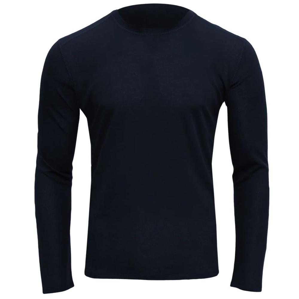 Polarmax Men's Double Layer Crewneck BLACK