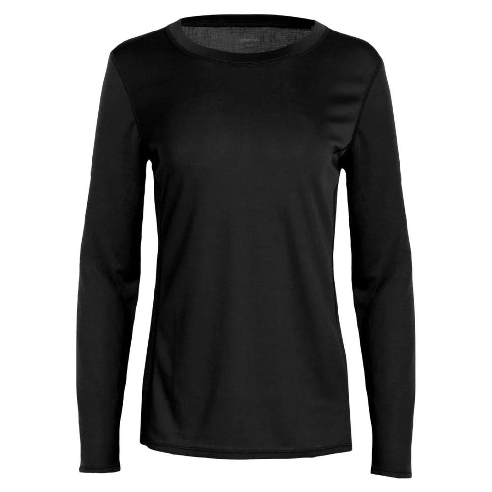 Polarmax Women's Double Layer Crewneck BLACK