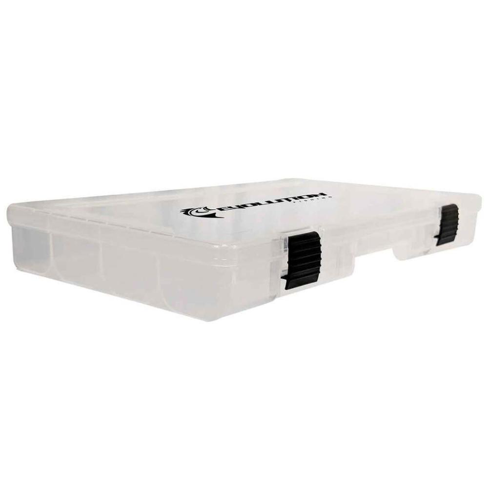 Evolution Outdoors 3600 Quiklatch Tackle Tray CLEAR