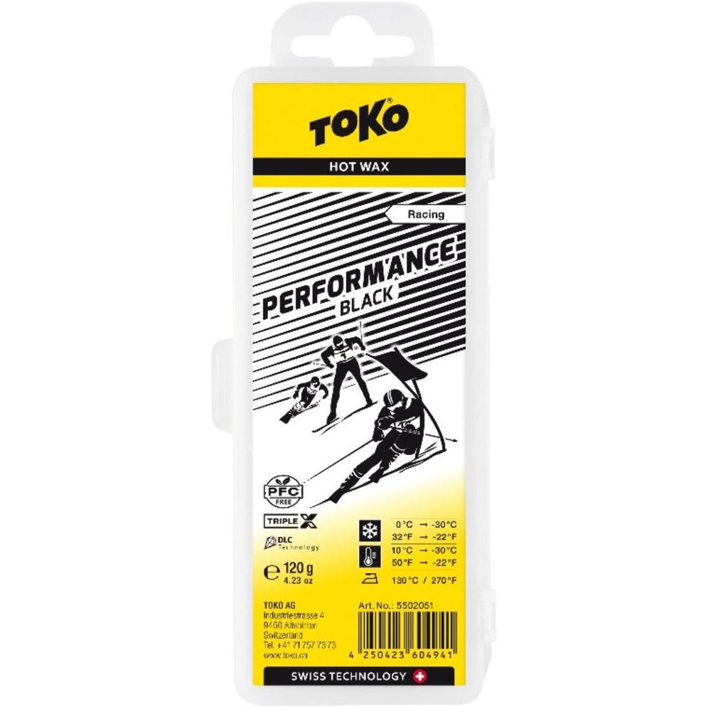Toko Performance Hot Wax - Black 120g BLACK