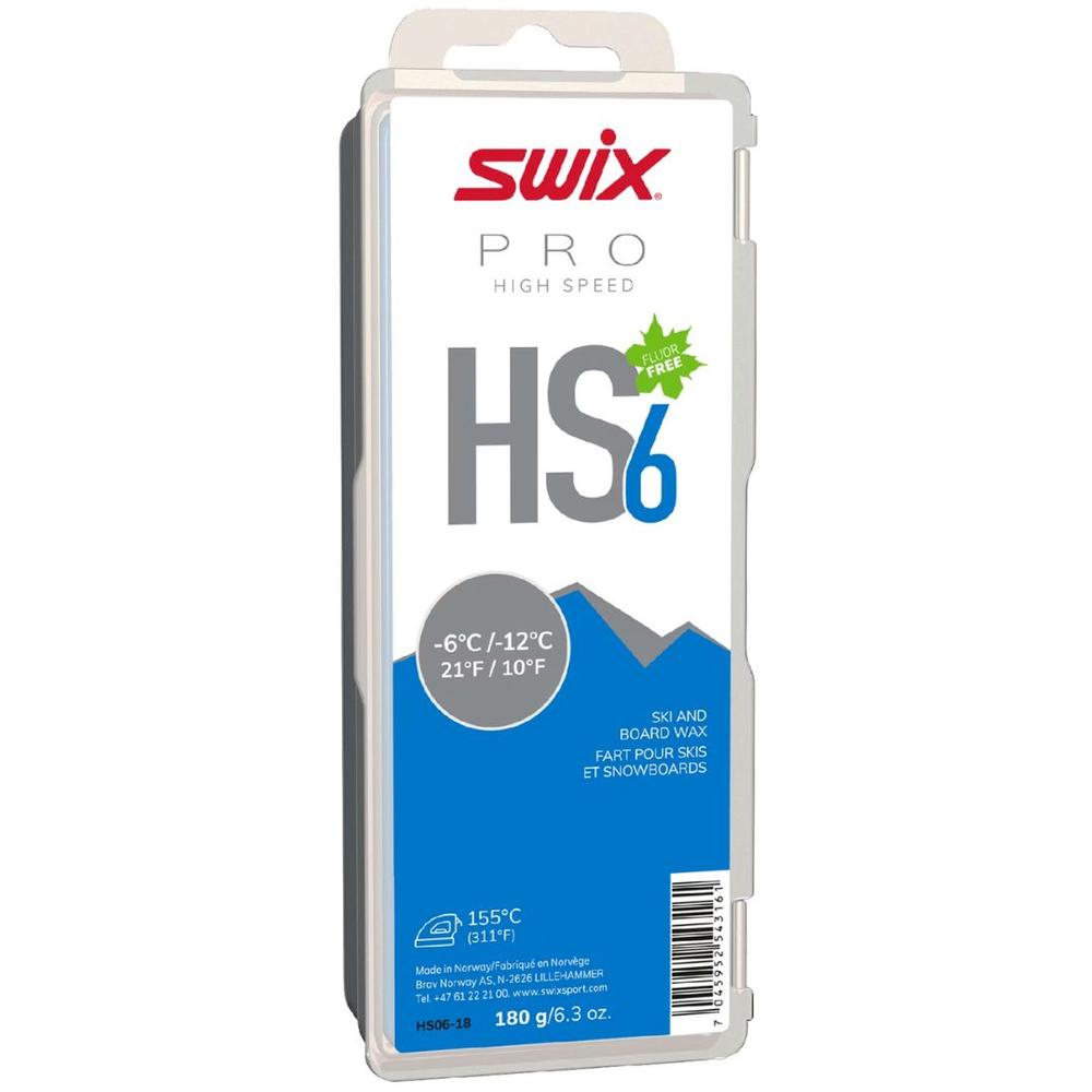 Swix HS6 Blue Wax -6°C/-12°C, 180g NA