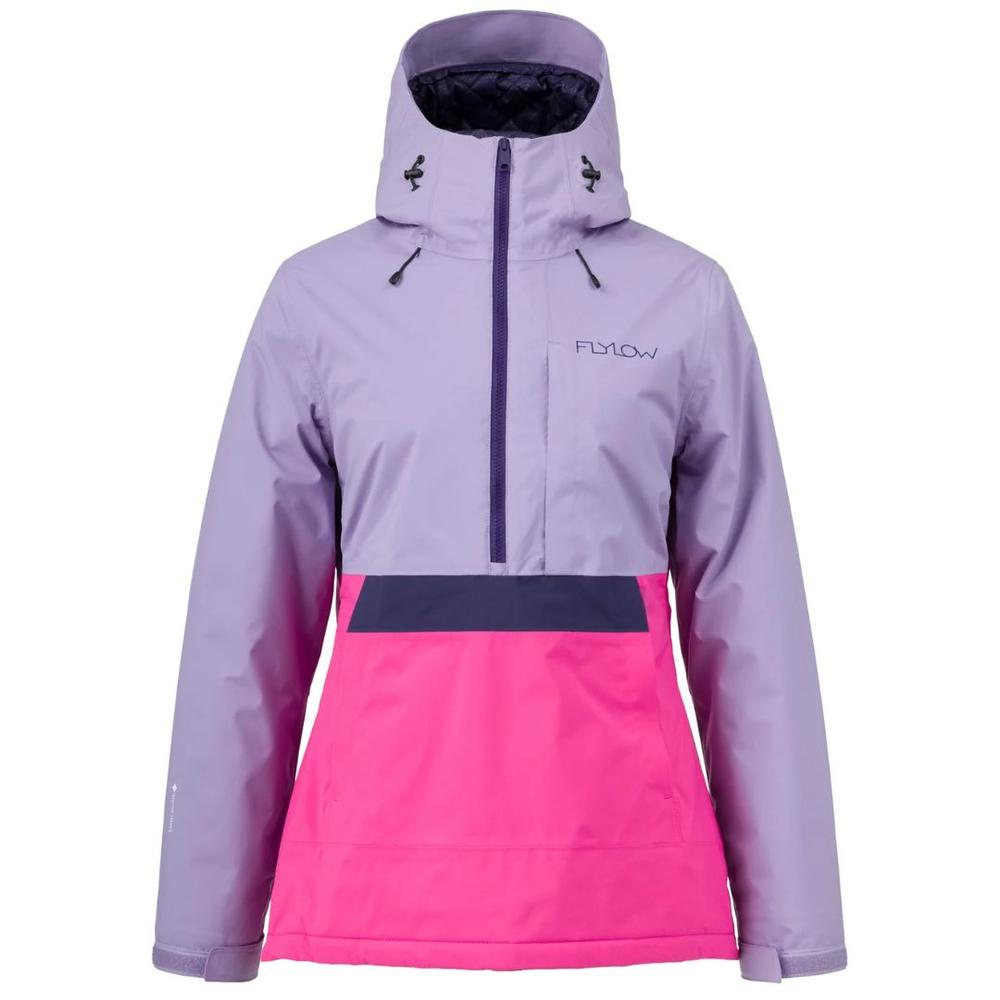 Flylow Women's Sarah Anorak Jacket AURORA/DRAGONFRUIT/CURRANT
